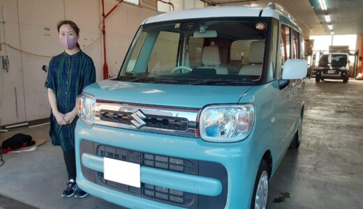 「H様、スペーシアご成約ありがとうございました！」