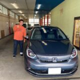 「F様、新型フィットHVご購入ありがとうございます！」