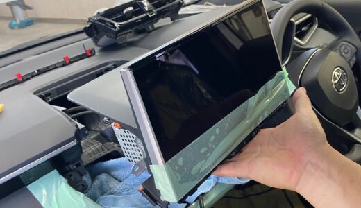 「新型カローラクロス　TVキャンセラー施工」