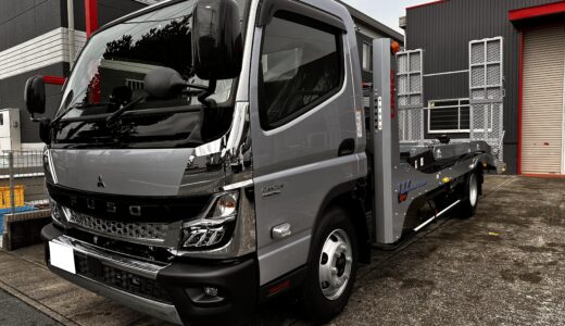 「SA社様、キャンター２台積み積載車のご購入ありがとうございます！」