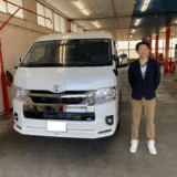 「T様、新型ハイエースファインテックツアラーご購入ありがとうございます！」