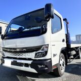 三菱ふそう　キャンター積載車　極東フラトップZERO