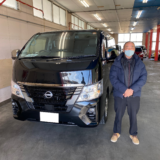 「I様、新型キャラバンご購入ありがとうございます！」