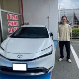 「K様、新型プリウスご購入ありがとうございます！！」