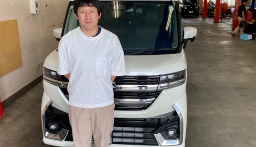 「M様、新型スペーシアご購入ありがとうございます！」
