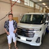 「M様、新型ルーミーご購入ありがとうございます！」