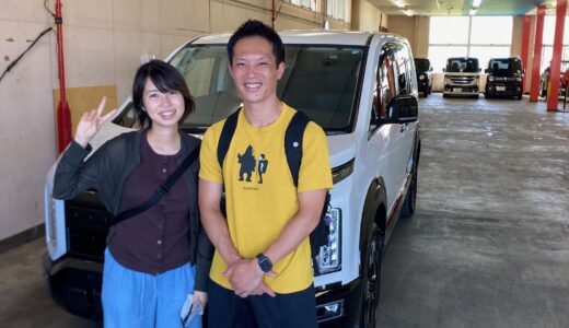 「K様、新型デリカD:5ご購入ありがとうございます！」