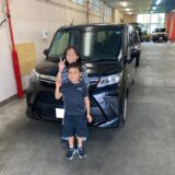 「M様、新型ルーミーご購入ありがとうございます！」